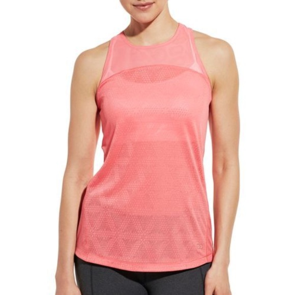Calia Move Mesh Jacquard Tank - Picture 1 of 5